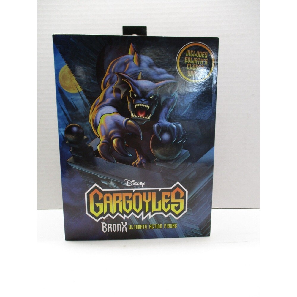 Disney Gargoyles Bronx Ultimate NECA Action Figure New In Box w/ Goliaths Wings
